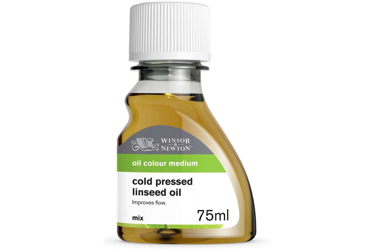 Oil additive linseed oil cold pressed 75ml V4